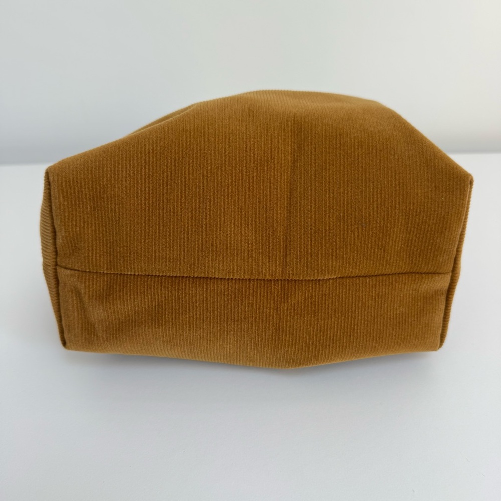 Merit Beauty The Signature Cosmetic Bag Corduroy Tie Top - Picture 7 of 12